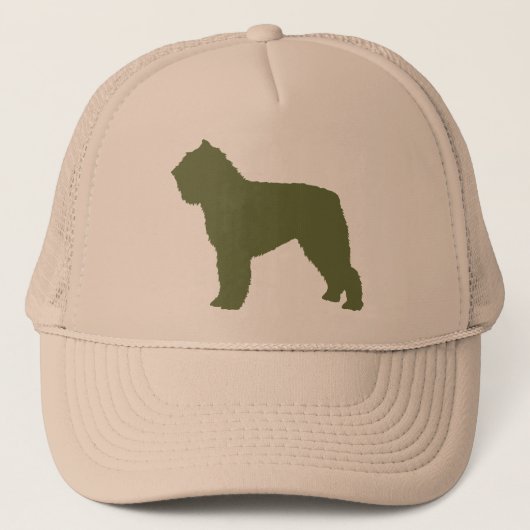 Bouvier des Flandres Trucker Pet (Voorkant)