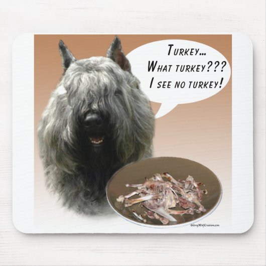 Bouvier des Flandres Turkije Muismat (Voorkant)