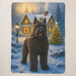 Bouvier des Flandres Vakantie Sherpa Deken
