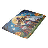 Bouviers des Flandres Honden Pompoen Halloween Gra Badmat (Gekanteld)