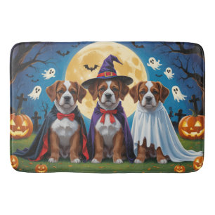 Bouviers des Flandres Honden Pompoen Halloween Gra Badmat