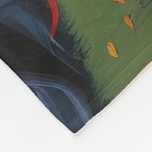 Bouviers des Flandres Honden Pompoen Halloween Gra Fleece Deken (Hoek)