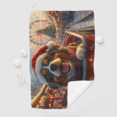 Bouviers des Flandres Hondenroller Onderzetter Ker Golfhanddoek (Insitu)