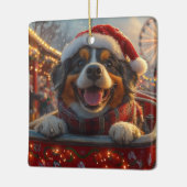 Bouviers des Flandres Hondenroller Onderzetter Ker Keramisch Ornament (Links)