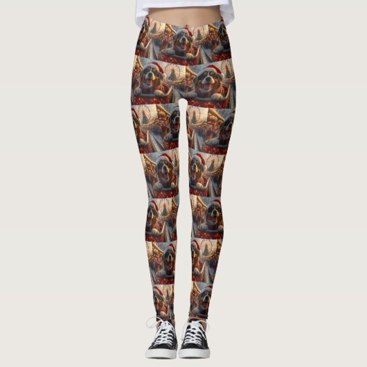 Bouviers des Flandres Hondenroller Onderzetter Ker Leggings (Voorkant)
