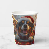 Bouviers des Flandres Hondenroller Onderzetter Ker Papieren Bekers (Achterkant)