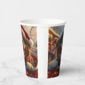 Bouviers des Flandres Hondenroller Onderzetter Ker Papieren Bekers (Rechts)