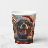 Bouviers des Flandres Hondenroller Onderzetter Ker Papieren Bekers (Voorkant)