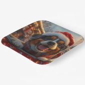 Bouviers des Flandres Hondenroller Onderzetter Ker Papieren Bordje (Gebogen)