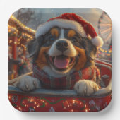 Bouviers des Flandres Hondenroller Onderzetter Ker Papieren Bordje (Voorkant)