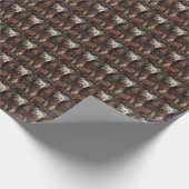 Bouviers des Flandres kerstcadeaus open haard Cadeaupapier (Hoek)