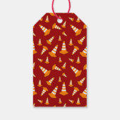 Bouw 1e verjaardag feest cadeaulabel (Achterkant)