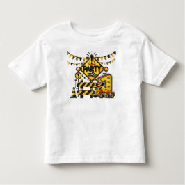 Bouw 1e verjaardagsfeestje kinder shirts