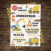 Bouw 5e verjaardag kaart