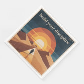 Bouw Aan Je Discipline Servet (Hoek)