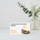 Bouw | Aannemer Visitekaartje (Staand voorkant)
