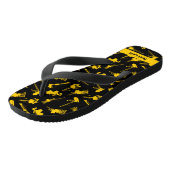 Bouw achtergrond teenslippers (Schuin)