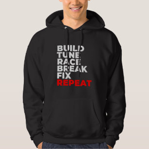 Bouw Afstem Race Breek Repareer Herhaal Automonteu Hoodie