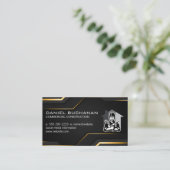 Bouw | Algemene Logo-contractant Visitekaartje (Staand voorkant)