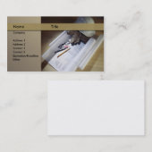 bouw / architect visitekaartje (Voorkant / Achterkant)