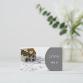 Bouw / Architecten Visitekaartje (Staand voorkant)