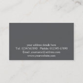 Bouw / Architecten Visitekaartje (Achterkant)