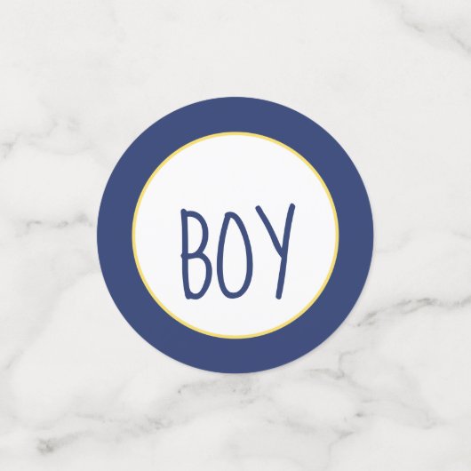 Bouw Baby shower Confetti (Kleine voorkant)