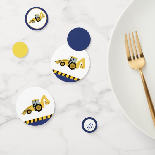 Bouw Baby shower Confetti (Groep)