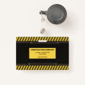 Bouw Badge (Voorkant met intrekbare)