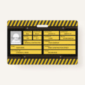 Bouw Badge (Achterkant)