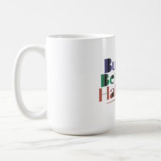Bouw Betere Gewoontes Koffiemok (Links)