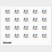 Bouw Betere Gewoontes Ronde Sticker (Vel)