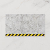 Bouw | Beton | Semi-vrachtwagen Visitekaartje (Achterkant)