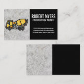 Bouw | Betonmixer Afsprakenkaartje (Voorkant / Achterkant)