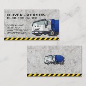 Bouw | Betonmixer | Industriële industrie Visitekaartje (Voorkant / Achterkant)