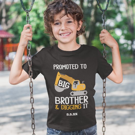 Bouw Big Brother Digging het v2 Kind verwerken T-shirt