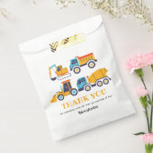 Bouw Birthday Dump Truck Party Hartelijk dank Bedankzakje (Gezegeld)