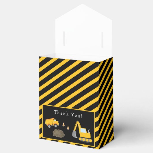 Bouw Birthday Party Hartelijk dank Bedankdoosjes (Geopend)