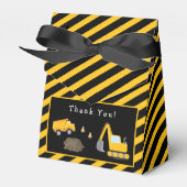 Bouw Birthday Party Hartelijk dank Bedankdoosjes (Voorkant Zijde)