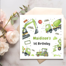 Bouw Birthday Party Hartelijk dank