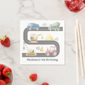 Bouw Birthday Party Hartelijk dank Servet (Insitu)