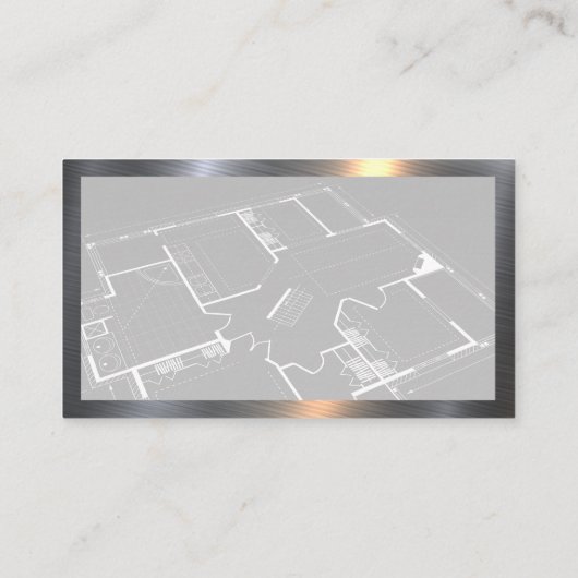 Bouw | Blauwdrukken | Steam Roller Visitekaartje (Achterkant)