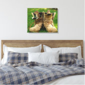 Bouw Boot Chipmunks Canvas Afdruk (Insitu (Slaapkamer))