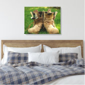 Bouw Boot Chipmunks Canvas Afdruk (Insitu (Slaapkamer))