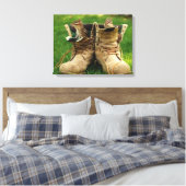 Bouw Boot Chipmunks Canvas Afdruk (Insitu (Slaapkamer))