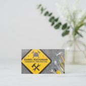 Bouw bord | Hardware Gereedschap | Staal Visitekaartje (Staand voorkant)