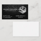 Bouw bouw Logo | Financieringsinvesteringen Visitekaartje (Voorkant / Achterkant)