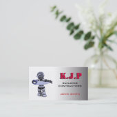 Bouw/Bouwbedrijven Visitekaartje (Staand voorkant)