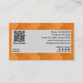 Bouw Brand Loyalty met Modern Sinaasappel Grey $XX Kortingskaartje (Achterkant)