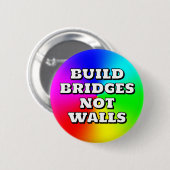 BOUW BRUGGEN, GEEN MUREN RONDE BUTTON 5,7 CM (Voorkant /achterkant)